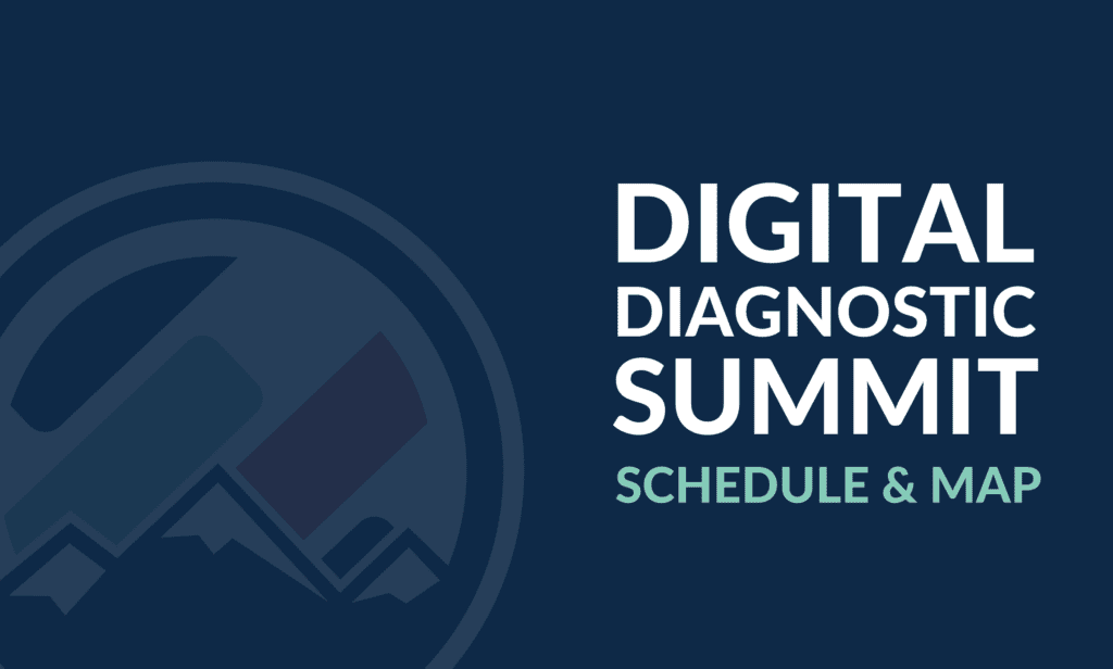 2022 digital diagnostic summit schedule and map