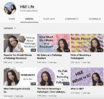 H&E Life pathology YouTube channel