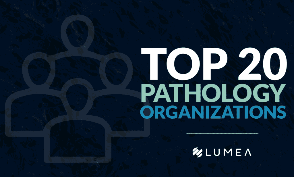 top 20 pathology organizations