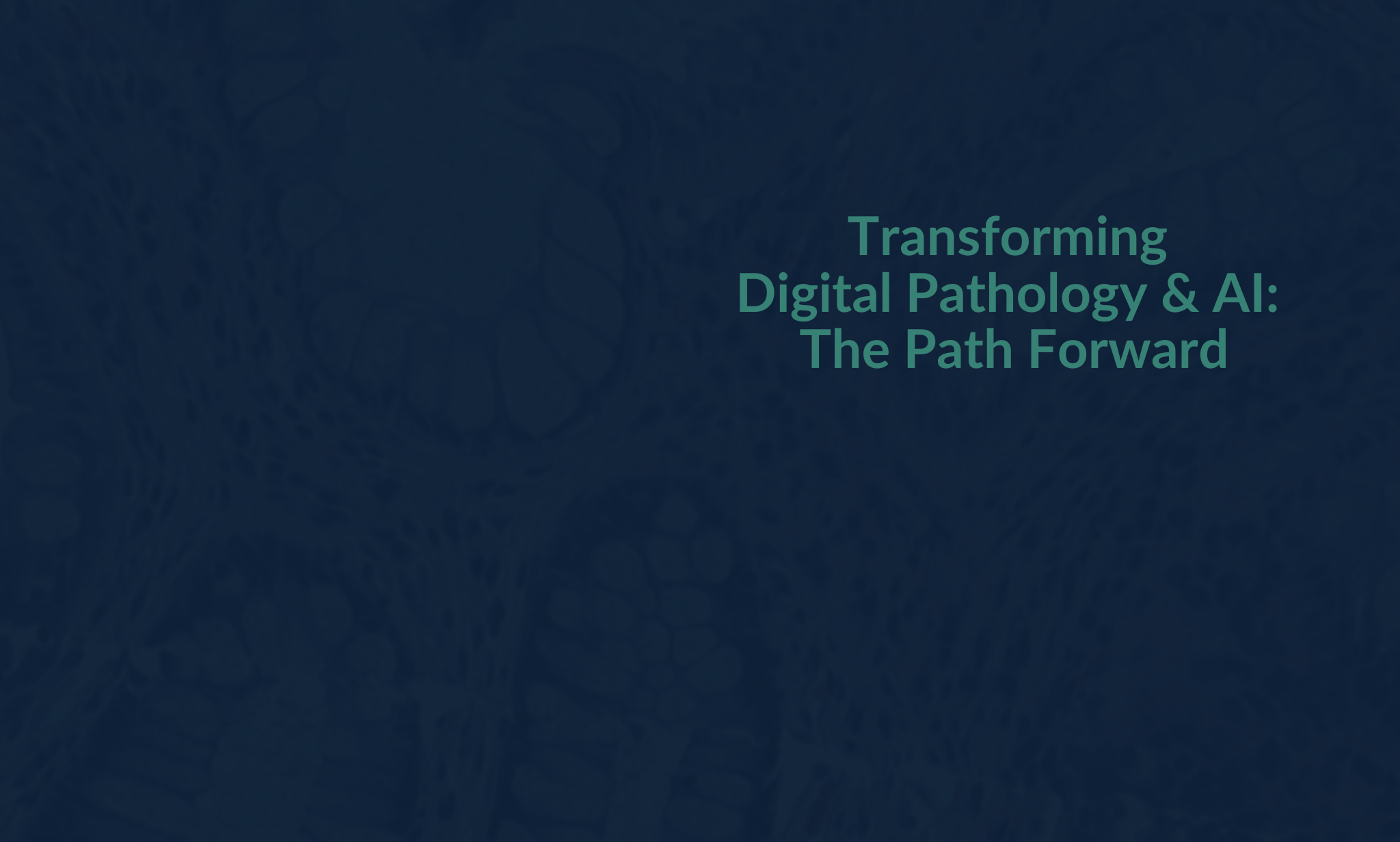 Lumea at the 2024 Transforming Digital Pathology AI: The Path Forward