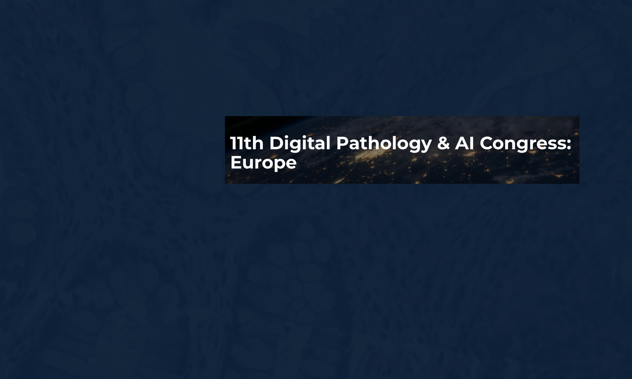 Join Lumea at the 11th Digital Pathology & AI Congress: Europe