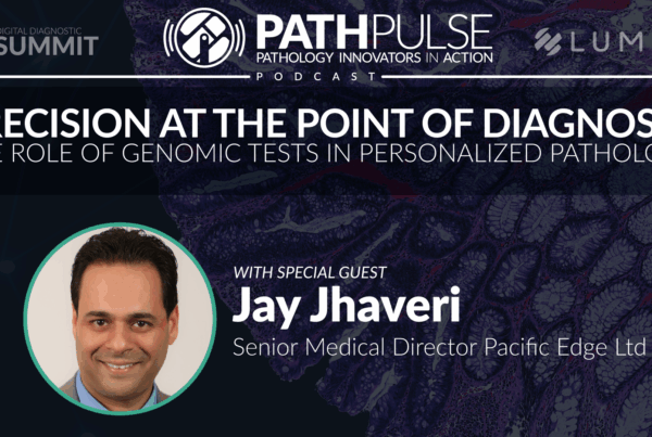 youtube-thumbnail jay jhaveri | Lumea Precision at the Point of Diagnosis: The Role of Genomic Tests in Personalized Pathology Podcast with Jay Jhaveri