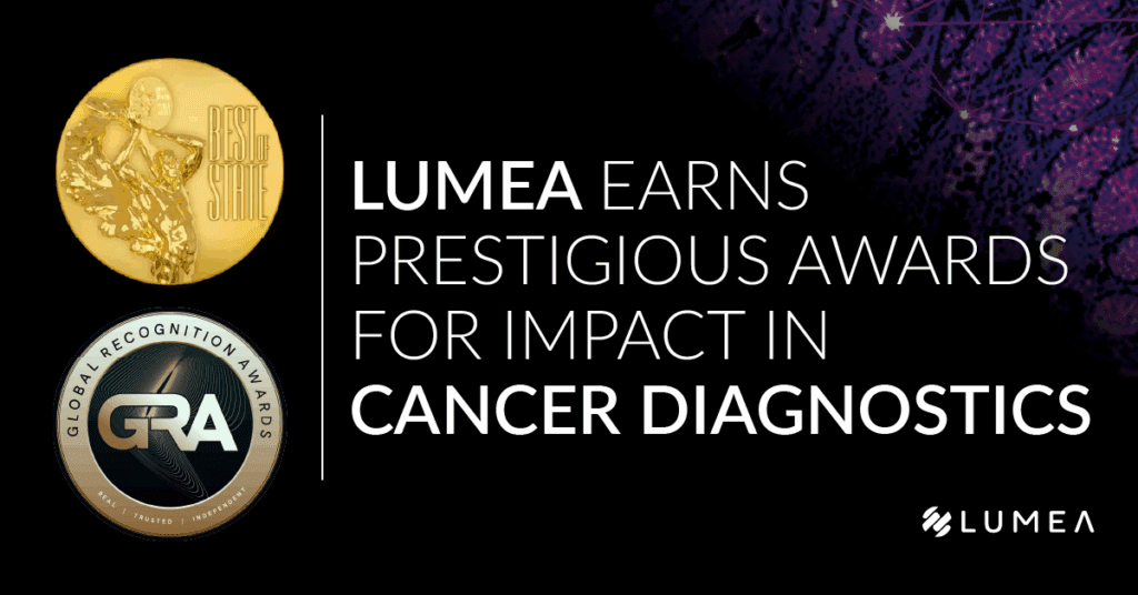 Lumea earns prestigious awards for impact in cancer diagnostics